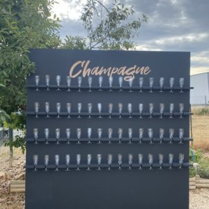 mur de champagne