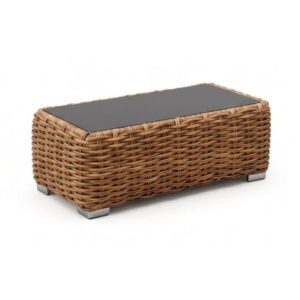 Location de table basse tressée Bali. Disponible chez Loc'Ambiances à Dijon